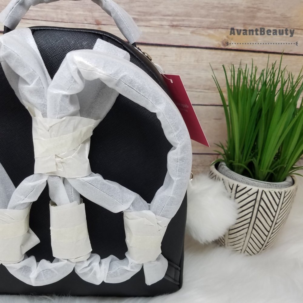 White Kate Spade Bunny Rabbit Sammi Hop To It Backpack - Picture 6 of 11